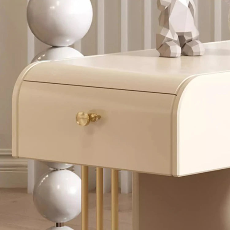 モダンデザインのチェリー材&銅製センターテーブル - 洗練されたリビング空間にピッタリ fmsjj-4212