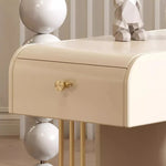 モダンデザインのチェリー材&銅製センターテーブル - 洗練されたリビング空間にピッタリ fmsjj-4212