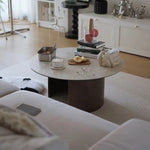 ラグジュアリーなリビングに最適!セラミックガラス製センターテーブル【高品質?スタイリッシュ】 fmus-4077