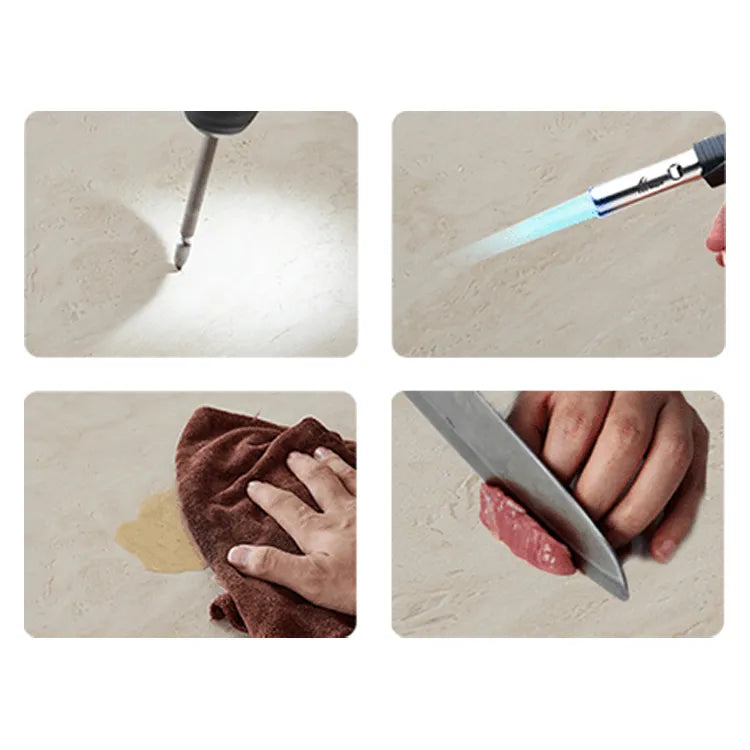 ラグジュアリーなリビングに最適!セラミックガラス製センターテーブル【高品質?スタイリッシュ】 fmus-4077