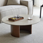 ラグジュアリーなリビングに最適!セラミックガラス製センターテーブル【高品質?スタイリッシュ】 fmus-4077