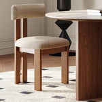 スタイリッシュなデザイン!アッシュ材と合皮のモダンチェア fmus-4079