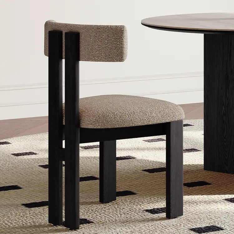 スタイリッシュなデザイン!アッシュ材と合皮のモダンチェア fmus-4079