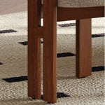 スタイリッシュなデザイン!アッシュ材と合皮のモダンチェア fmus-4079