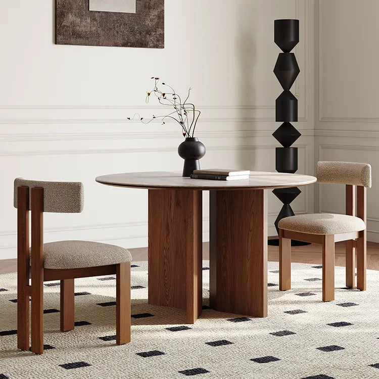 スタイリッシュなデザイン!アッシュ材と合皮のモダンチェア fmus-4079