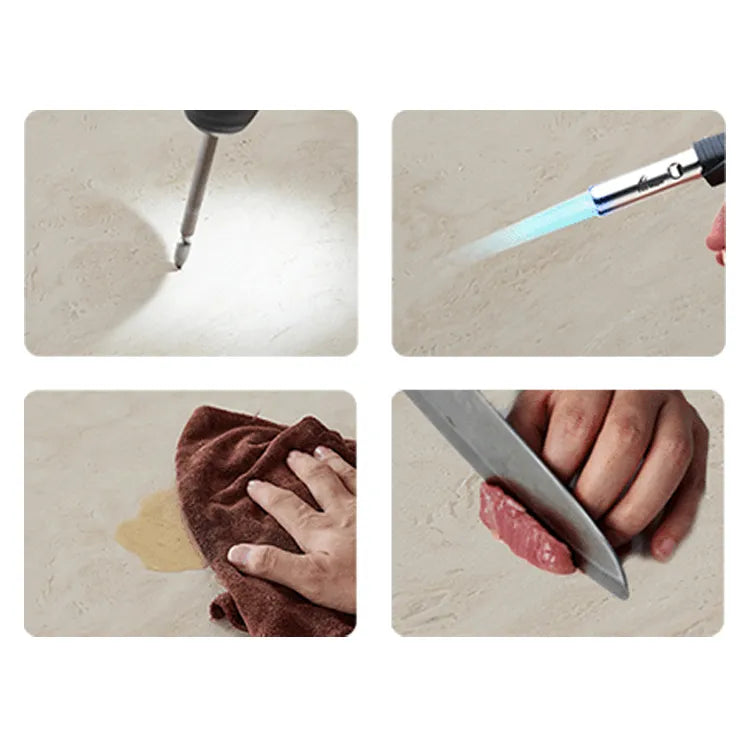 高級感あふれるセラミック×ガラスモダンテーブル|スタイリッシュなダイニングに最適 fmus-4082