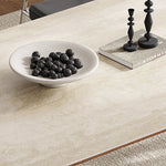 スタイリッシュなセラミック多層板ステンレステーブル:モダンなデザインで洗練された空間を演出 fmus-4087