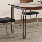 スタイリッシュなセラミック多層板ステンレステーブル:モダンなデザインで洗練された空間を演出 fmus-4087