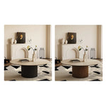 高級感漂うセラミックセンターテーブル|多層板?ガラス?アッシュ材の美しい融合 fmus-4088