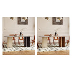 ラタン&オークチェア:エレガントなデザインで魅せるインテリアアップグレード fmus-4093