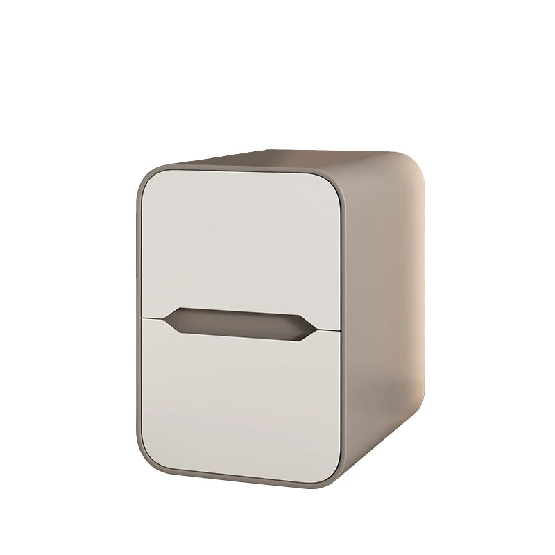 モダンなデザインのナイトテーブル | パイン材とPUレザー製 | シンプル収納で使いやすい! fmxjs-5340