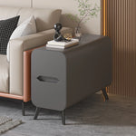 パイン材使用のモダンセンターテーブル|PUレザー仕上げのスタイリッシュなデザイン fmxjs-5347