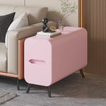 パイン材使用のモダンセンターテーブル|PUレザー仕上げのスタイリッシュなデザイン fmxjs-5347