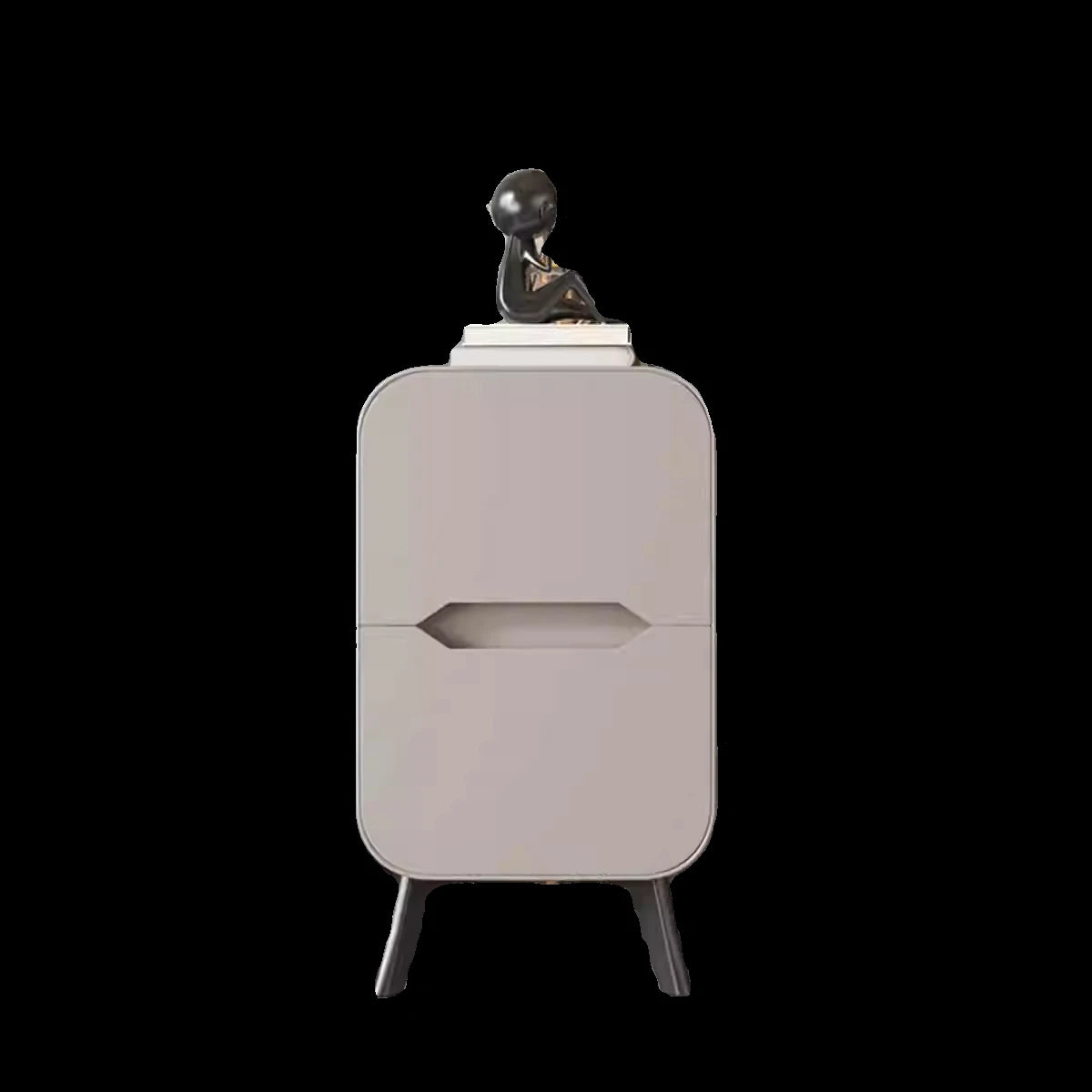 パイン材使用のモダンセンターテーブル|PUレザー仕上げのスタイリッシュなデザイン fmxjs-5347