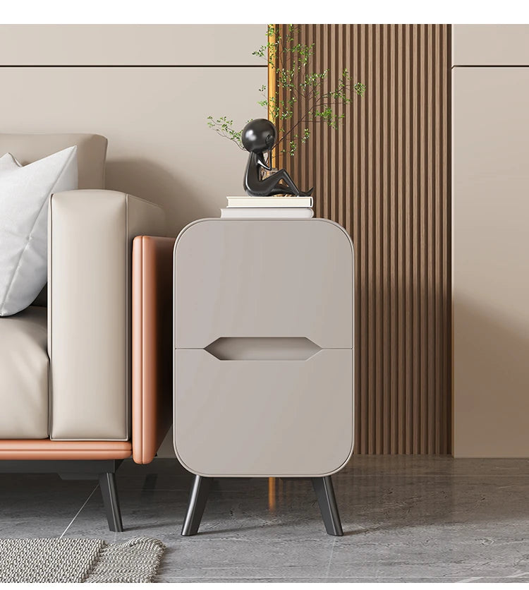 パイン材使用のモダンセンターテーブル|PUレザー仕上げのスタイリッシュなデザイン fmxjs-5347