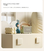 シンプルでスタイリッシュなパイン材キャビネット - おしゃれな収納スペースを実現! fmxjs-5350