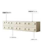 シンプルでスタイリッシュなパイン材キャビネット - おしゃれな収納スペースを実現! fmxjs-5350