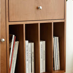 おしゃれな多層板ガラスキャビネット - 高級感溢れるステンレスフレーム付き収納 fmy-1136