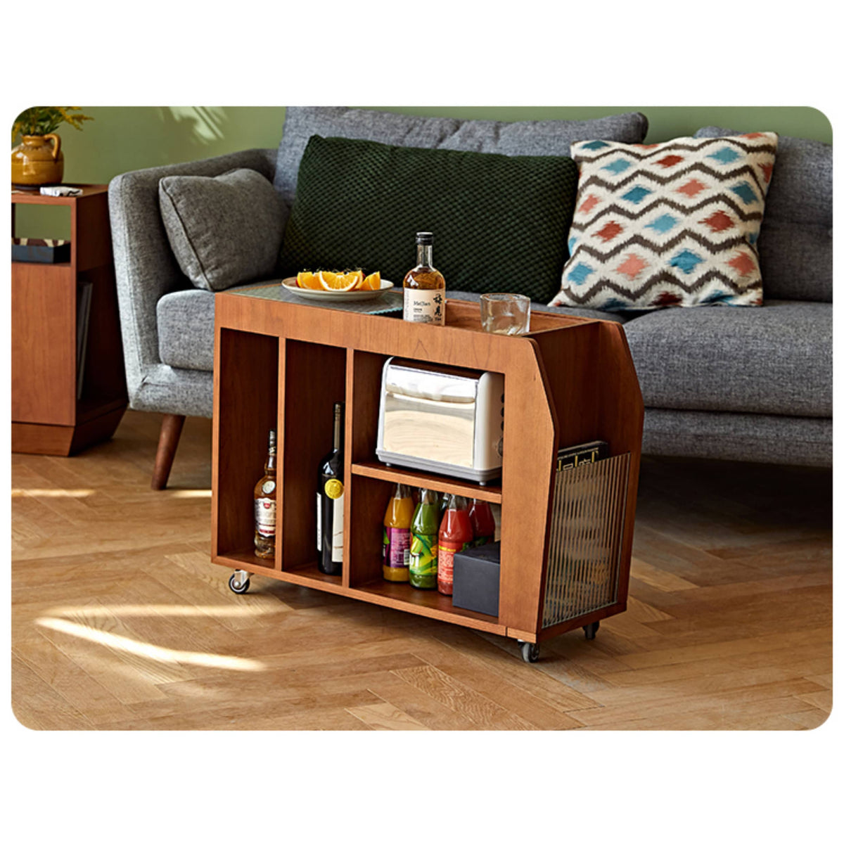 モダンデザインの透明ガラスセンターテーブル|スタイリッシュ&エレガント fmy-1141