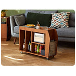 モダンデザインの透明ガラスセンターテーブル|スタイリッシュ&エレガント fmy-1141