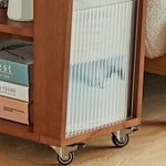 モダンデザインの透明ガラスセンターテーブル|スタイリッシュ&エレガント fmy-1141