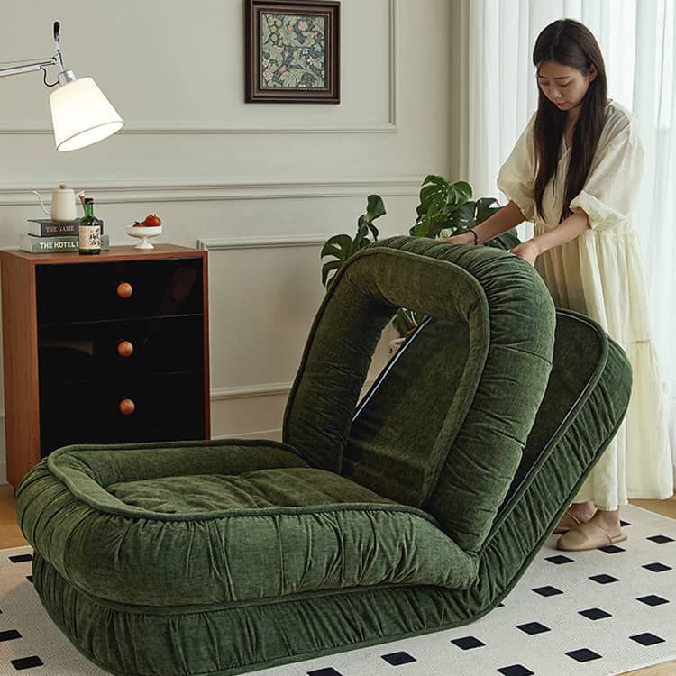 ダウン&シェニール素材 高級コンフォートソファー 室内インテリアの決定版 fmy-1165