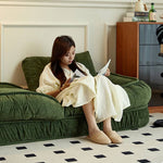 ダウン&シェニール素材 高級コンフォートソファー 室内インテリアの決定版 fmy-1165