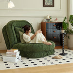 ダウン&シェニール素材 高級コンフォートソファー 室内インテリアの決定版 fmy-1165