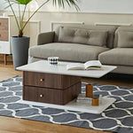 おしゃれなリビングにぴったり!センターテーブル モダンデザイン 高級感あふれる木材製 fmy-1170