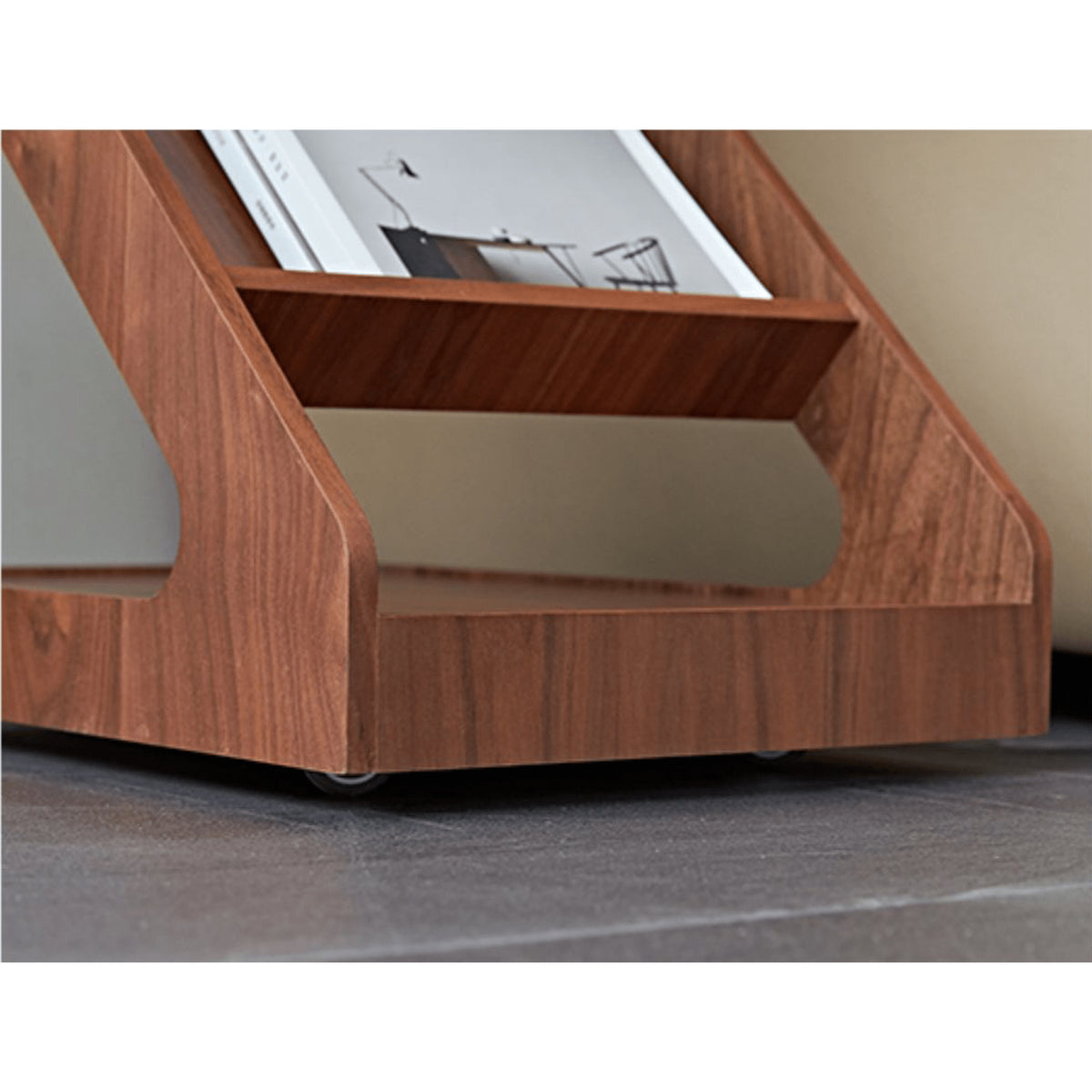 チェリー材多層板とガラスの高級センターテーブル fmy-688