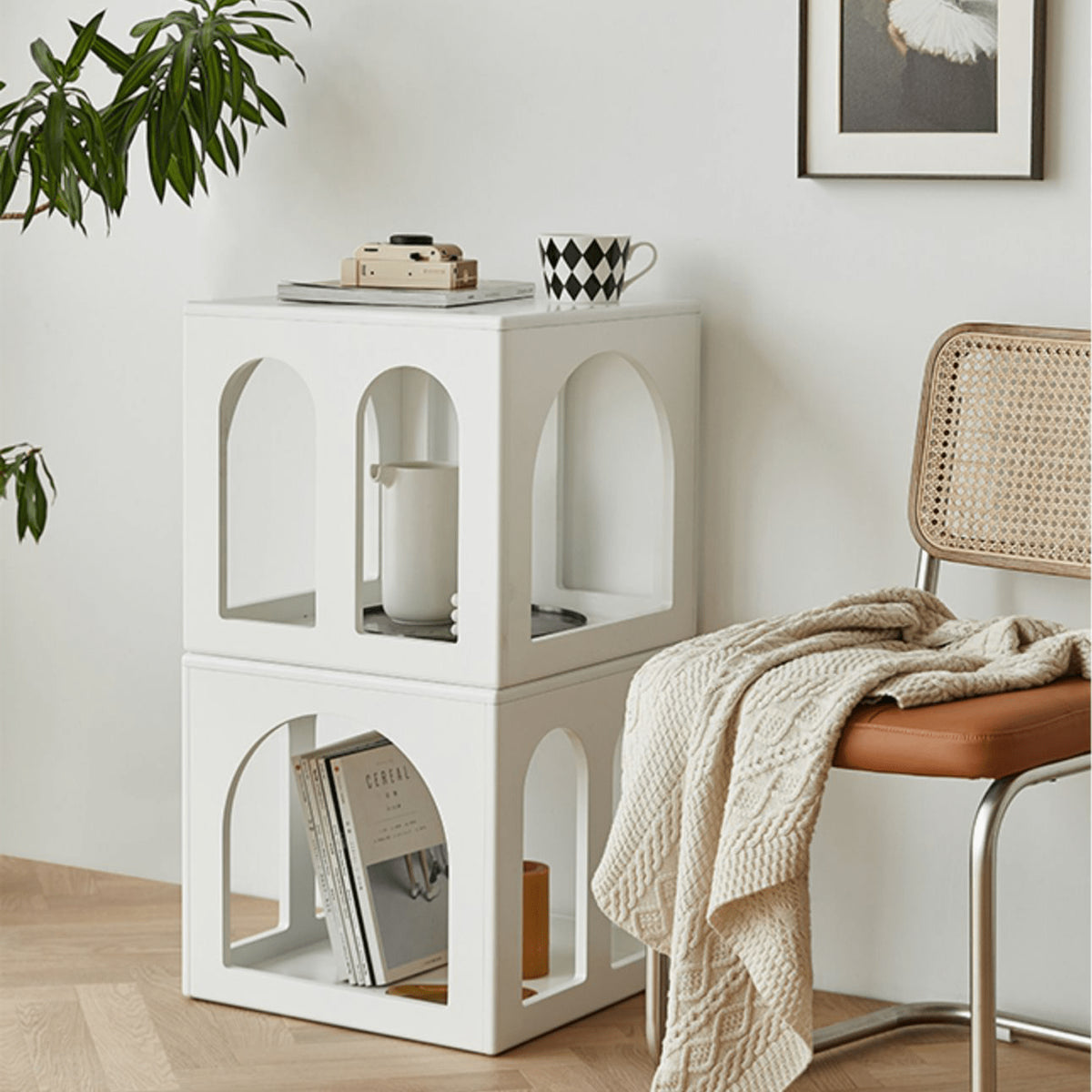 【シンプル&モダン】MDF集成材センターテーブル - おしゃれなリビングインテリア fmy-694