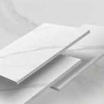 セラミック天板&アッシュ材 複合多層板 テーブル - 高級感溢れるモダンデザイン fnl-268