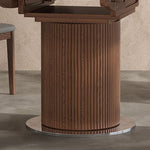 高級テーブル|セラミック×多層板×アッシュ材×ステンレスのハイブリッドデザイン fnl-271