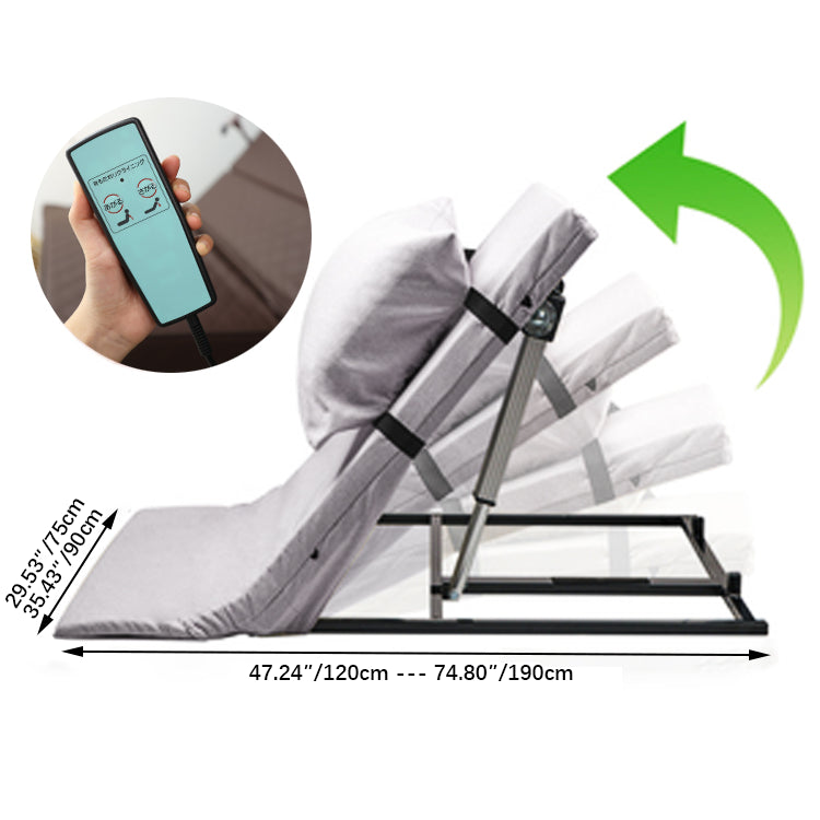 高級アルミニウム合金フレーム&綿麻仕上げベッド - 快適な睡眠をサポート foltm-1554