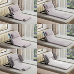 高級アルミニウム合金フレーム&綿麻仕上げベッド - 快適な睡眠をサポート foltm-1554