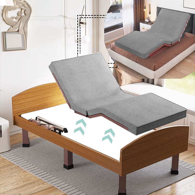 【高級素材】無垢材&発泡ポリエチレンベッド | 綿麻&ココナッツパーム&ラテックス | エアレザー仕上げ foltm-1561