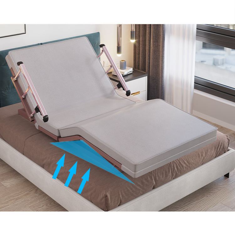 【高級素材】無垢材&発泡ポリエチレンベッド | 綿麻&ココナッツパーム&ラテックス | エアレザー仕上げ foltm-1561