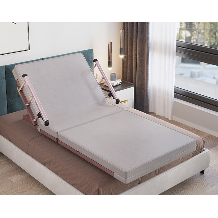 【高級素材】無垢材&発泡ポリエチレンベッド | 綿麻&ココナッツパーム&ラテックス | エアレザー仕上げ foltm-1561