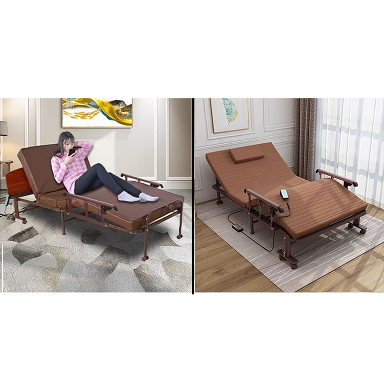 【高級素材】無垢材&発泡ポリエチレンベッド | 綿麻&ココナッツパーム&ラテックス | エアレザー仕上げ foltm-1561