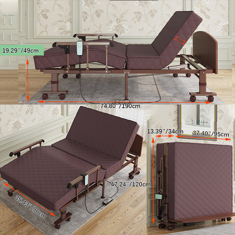 【高級素材】無垢材&発泡ポリエチレンベッド | 綿麻&ココナッツパーム&ラテックス | エアレザー仕上げ foltm-1561