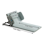 【高級素材】無垢材&発泡ポリエチレンベッド | 綿麻&ココナッツパーム&ラテックス | エアレザー仕上げ foltm-1561