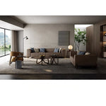 ウォールナットステンレス製センターテーブル:デザイン性溢れるリビングの主役 fplk-5026