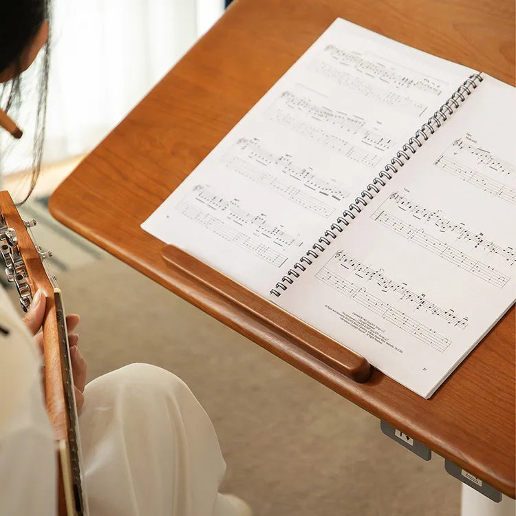 移動式チェリー材テーブル|スタイリッシュデザインで快適な作業空間を実現 fpmxm-2768