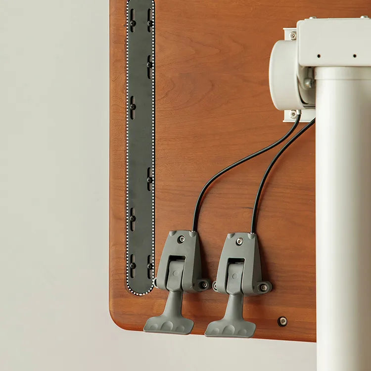 移動式チェリー材テーブル|スタイリッシュデザインで快適な作業空間を実現 fpmxm-2768