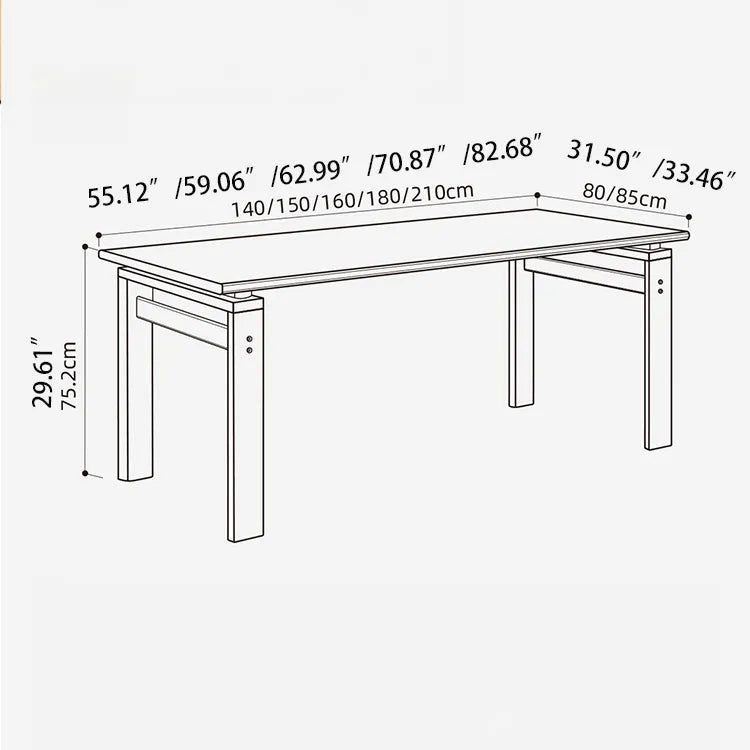 チェリー材とステンレスの高級ダイニングテーブル|魅力的なモダンデザイン fpmxm-2770