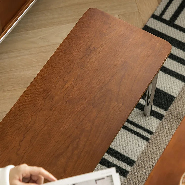 高級感溢れる無垢材ステンレススツール|モダンデザインでスタイリッシュな空間演出 fpmxm-2778