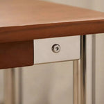 高級感溢れる無垢材ステンレススツール|モダンデザインでスタイリッシュな空間演出 fpmxm-2778