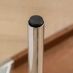 高級感溢れる無垢材ステンレススツール|モダンデザインでスタイリッシュな空間演出 fpmxm-2778