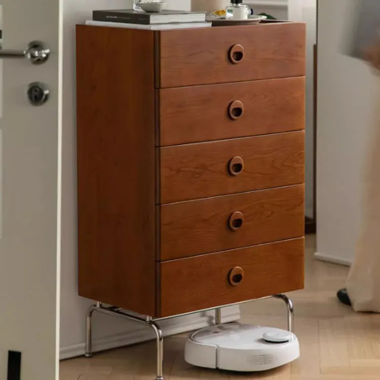 高級感溢れるケヤキ無垢材キャビネット|モダンデザインの多層板&ステンレス収納家具 fpmxm-2795