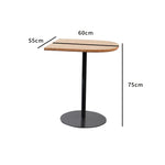 モダンデザインの多層板テーブル - おしゃれなカフェスタイルでインテリアを引き立てる卓上家具 fqr-5107